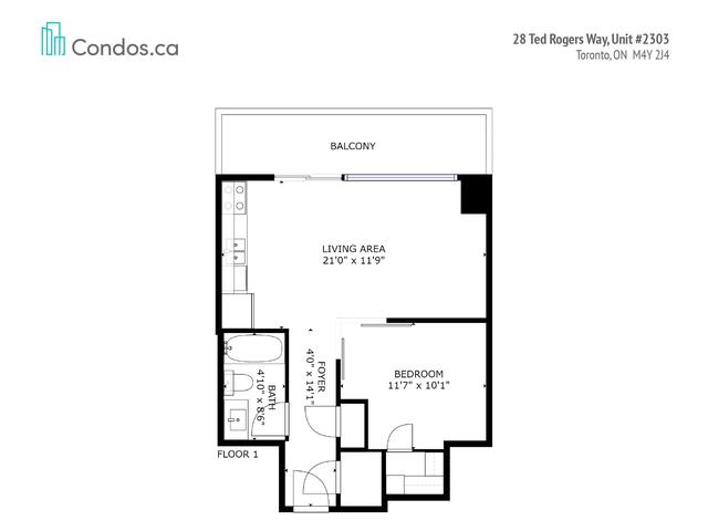 28 Ted Rogers Way, Unit 2303