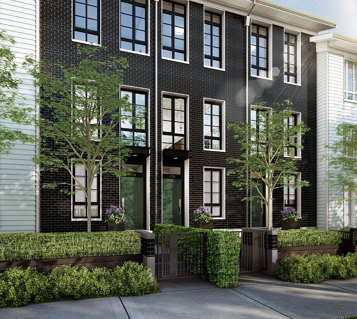 Blackish House sideZ← / side A→ TruCedar® Steel Siding - Quality Edge