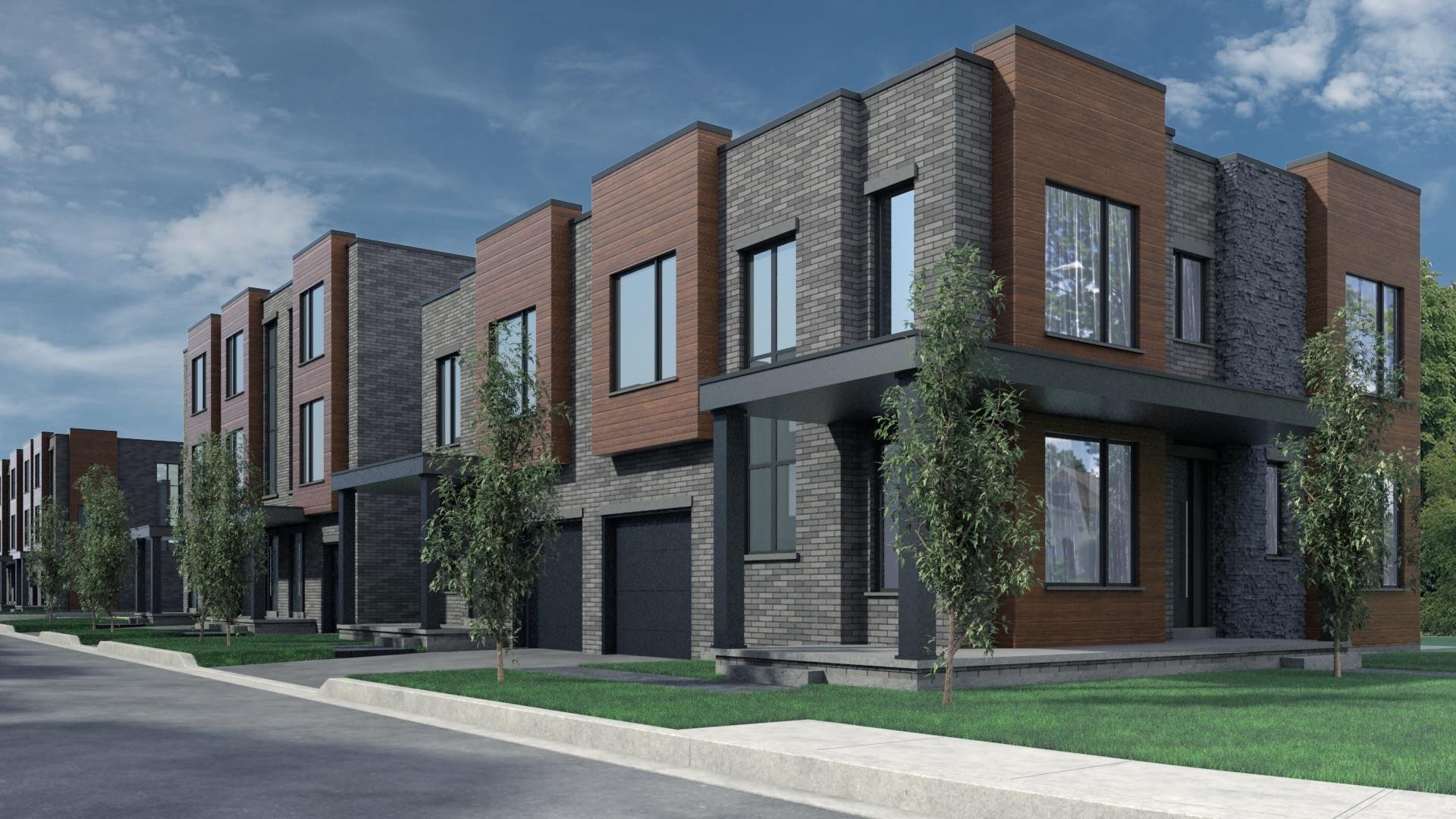 Black Walnut Urban Town Residences at 107 Concession St, Cambridge 0