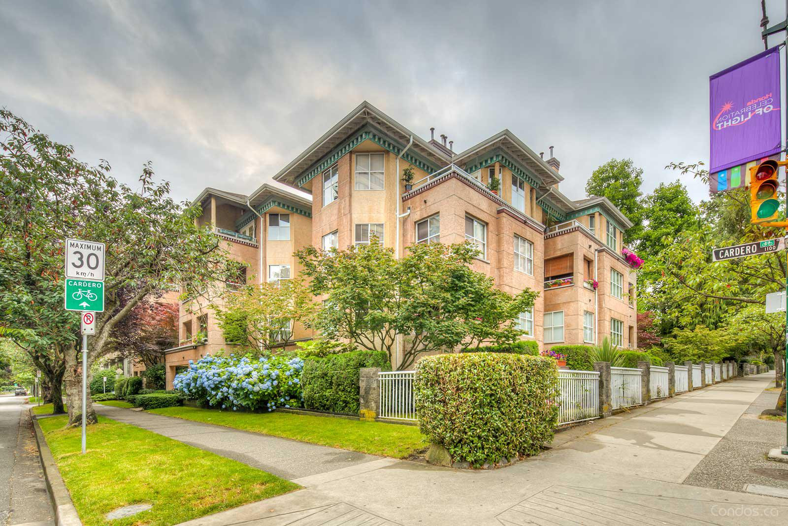 The Hampstead at 1188 Cardero St, Vancouver 1