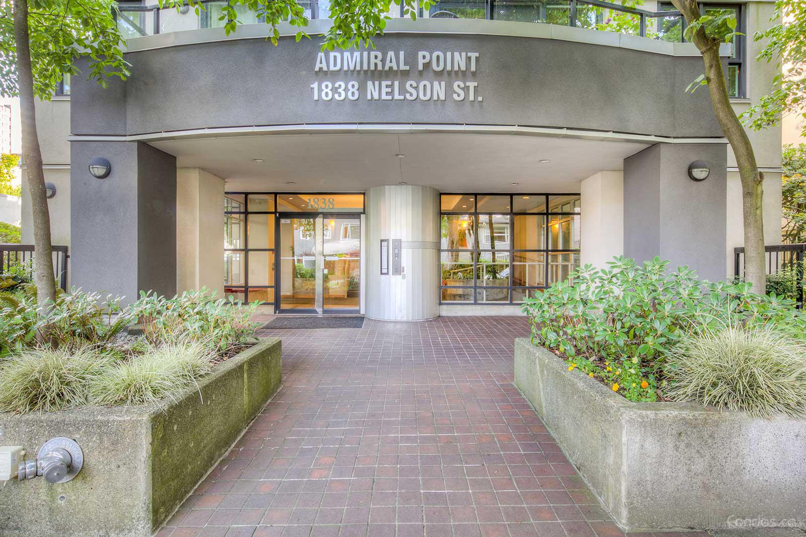 Admiral Point at 1838 Nelson St, Vancouver 1