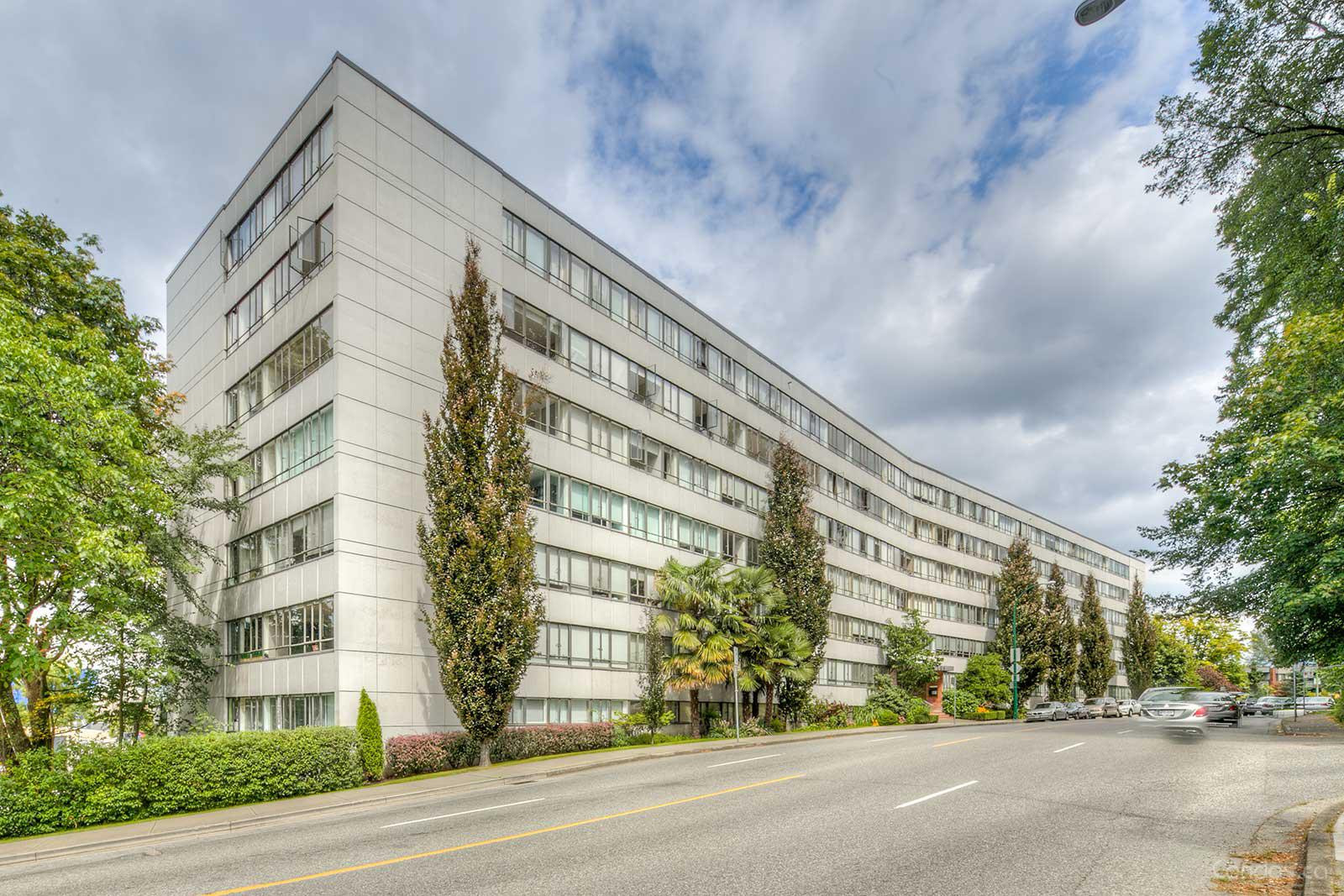 Hycroft Towers at 1445 Marpole Ave, Vancouver 0