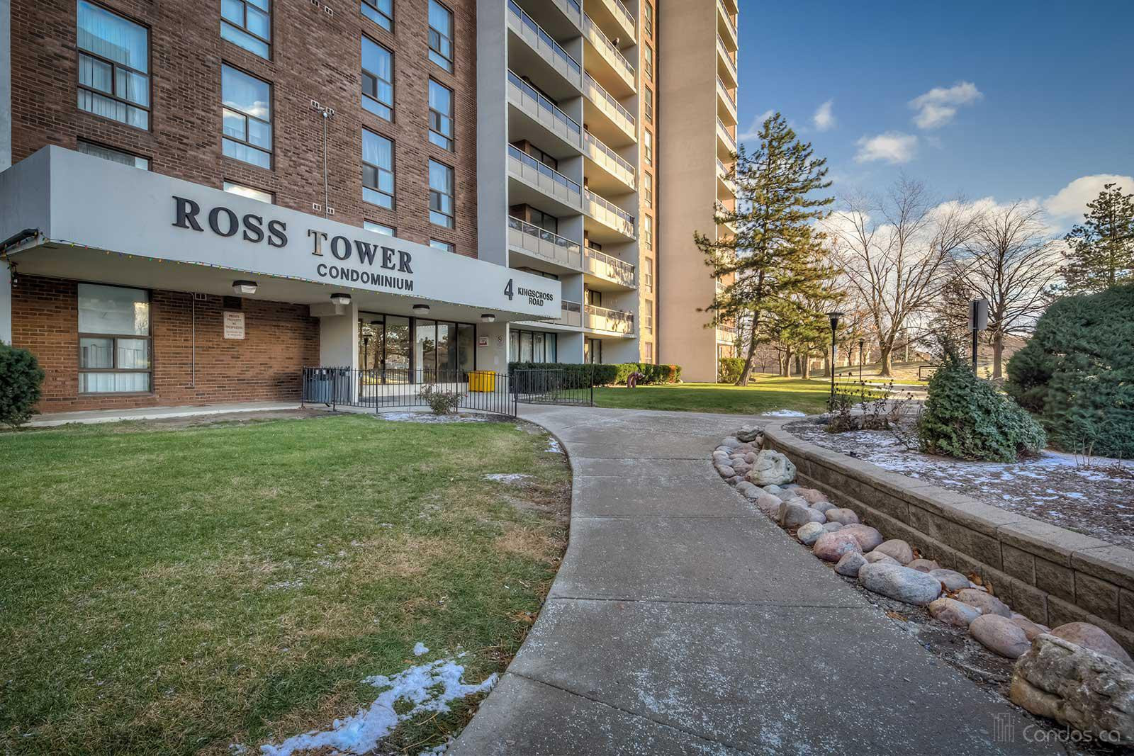 Ross Tower Condominium at 4 Kings Cross Rd, Brampton 1