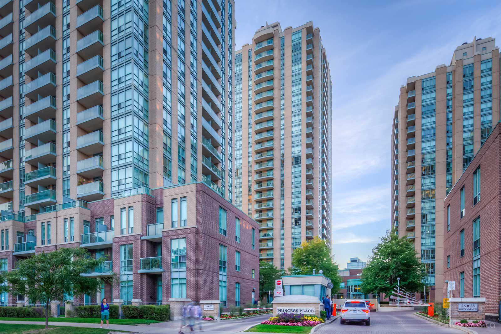 Princess Place Ⅰ at 26 Olive Ave, Toronto 1