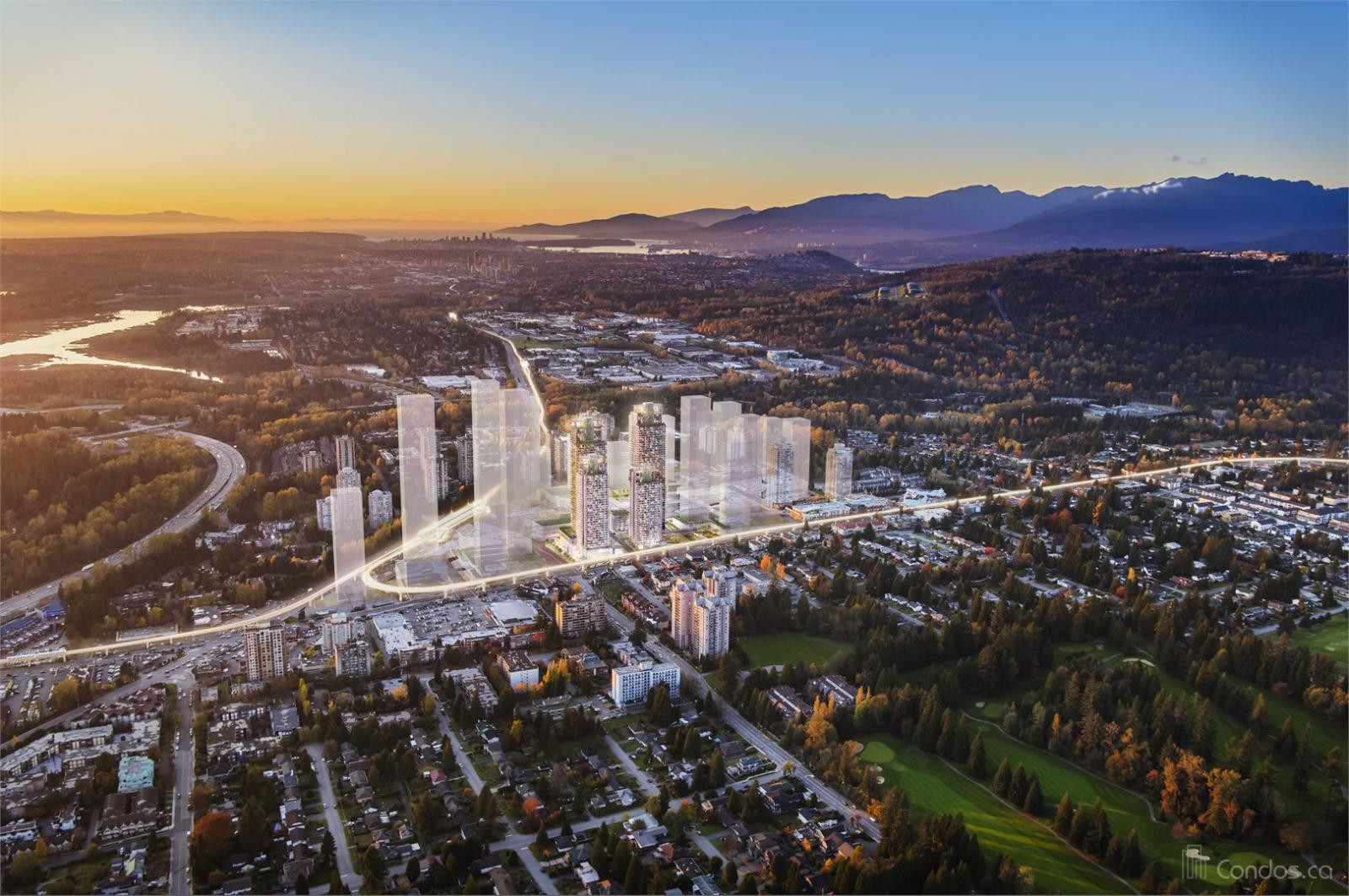 The City of Lougheed - Tower One at 9850 Austin Rd, Burnaby 0