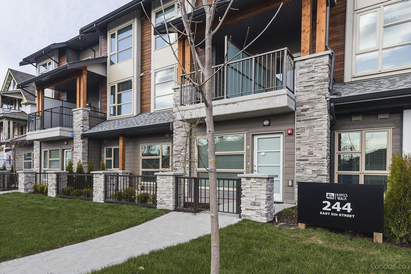 King's Walk Townhomes at 244 5th St E, North Vancouver City 0