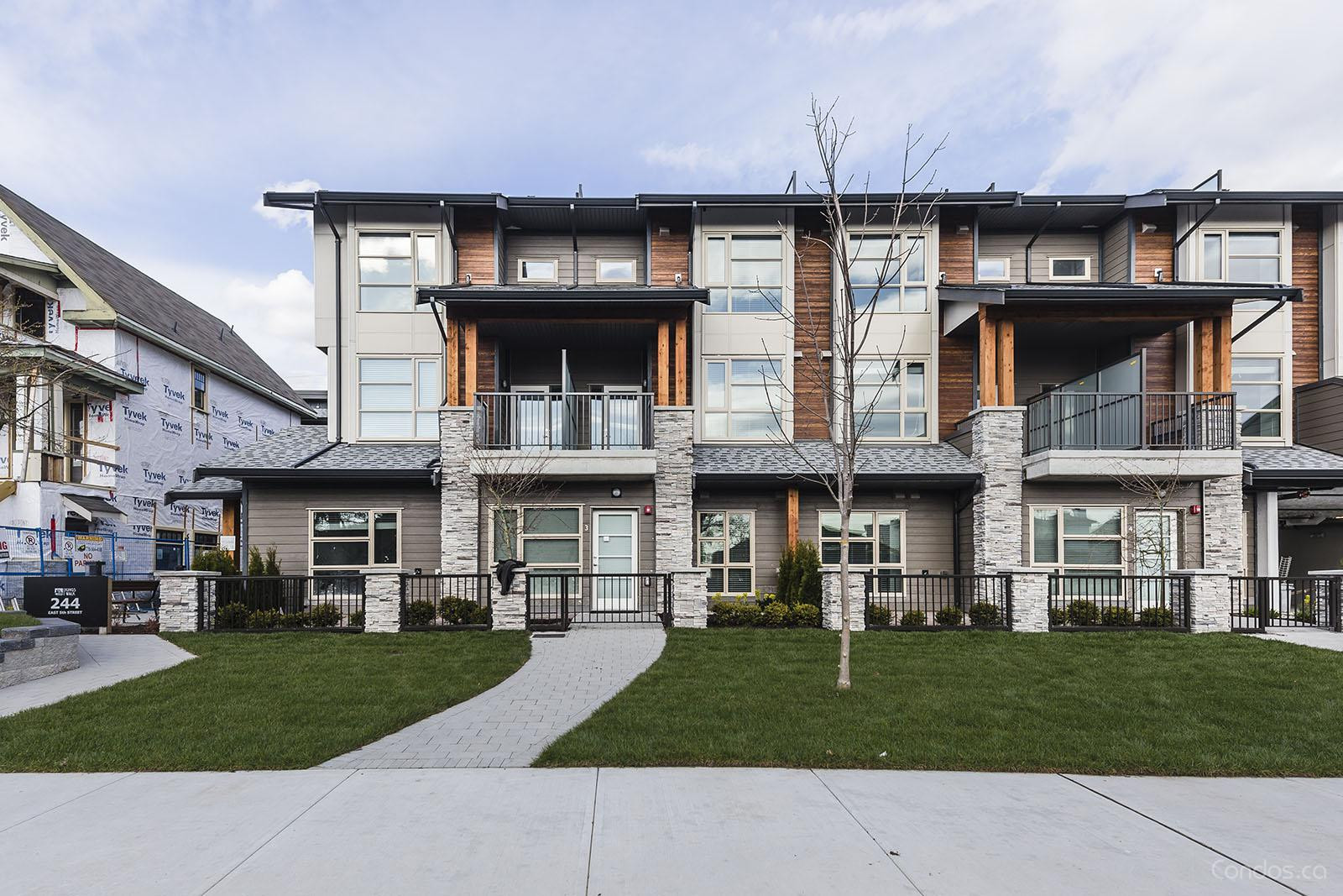 King's Walk Townhomes at 244 5th St E, North Vancouver City 1