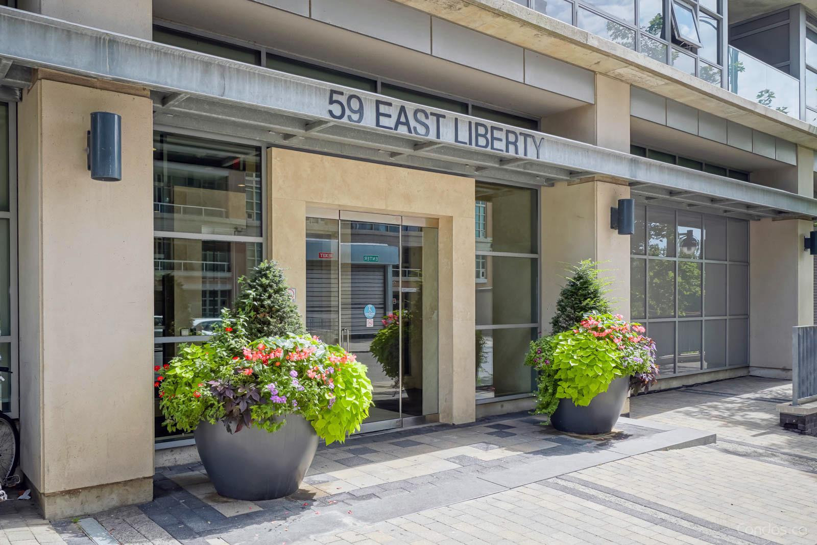 Liberty Towers at 59 E Liberty St, Toronto 1