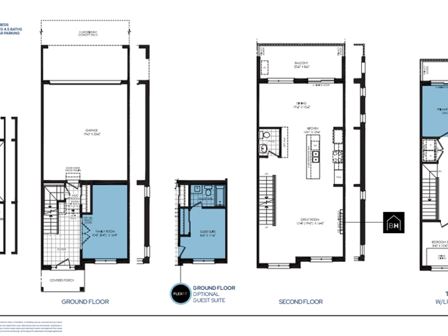The Bluffs (Interior) - 20’ REAR LANE SERIES