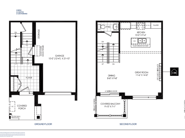 The Cumberland (Interior) - 21’ BACK TO BACK SERIES