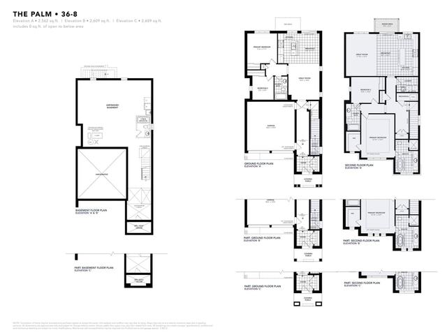 36' Palm Elev. A,B,C