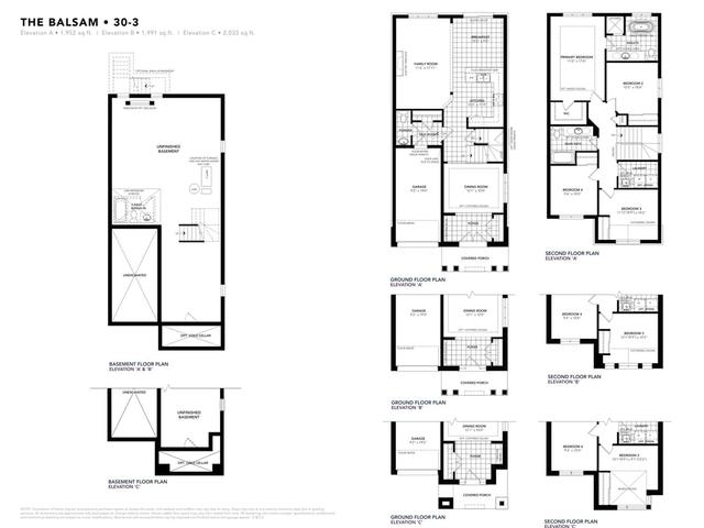 30' Balsam Elev. A,B,C