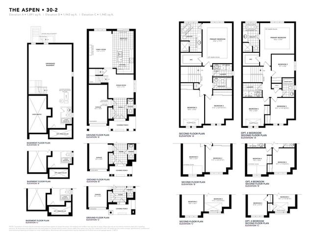 30' Aspen Elev. A,B,C