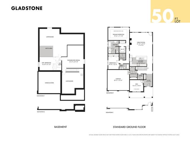 GLADSTONE 3 - ELEVATION F