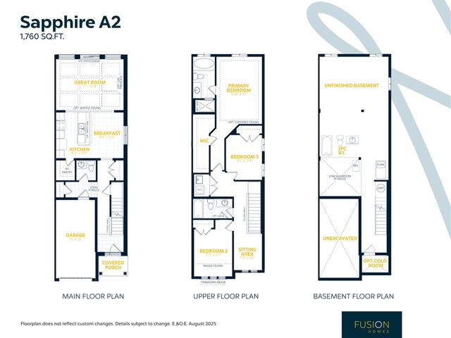 Lot 290-2: Sapphire A2 (Right Side) 1693 Dunkirk Ave