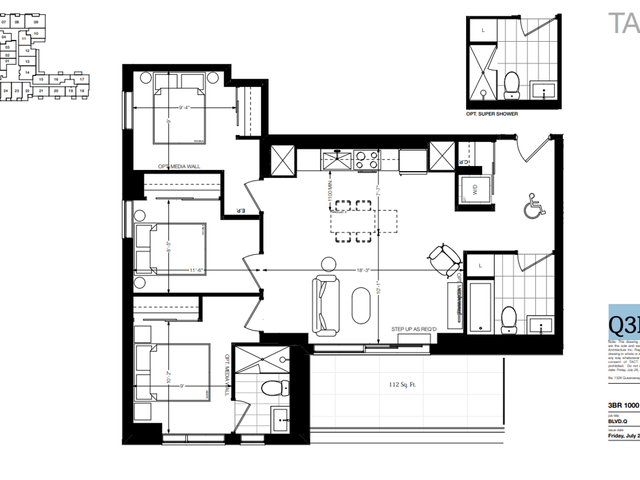 Q3BF (3BR Terrace)