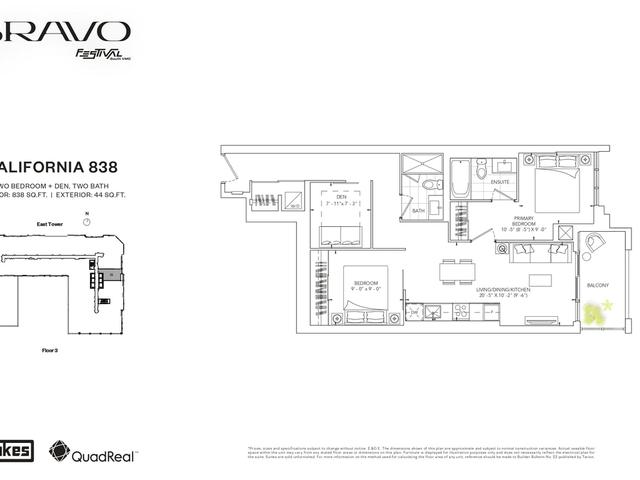 CALIFORNIA 838 (East Tower)