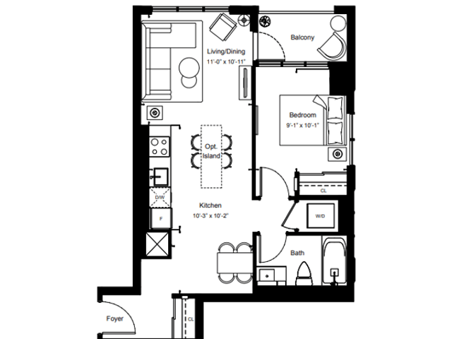 610 (West Tower) 