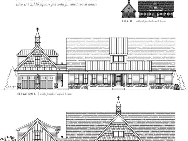 Belgian 3 BR - Elevation A, B