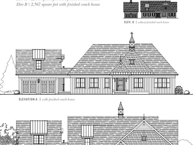 Belgian 4 BR - Elevation A, B