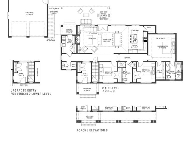 Clydesdale 3 BR - Elevation A, B