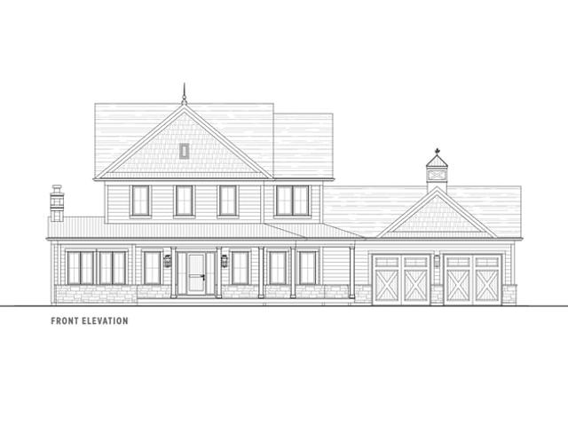 Georgian 4 BR - Elevation A