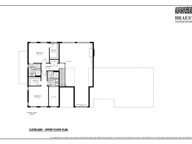 Cleveland 4 BR - Elevation A