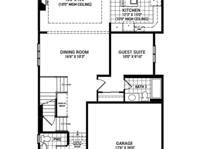 Waverley 4-Bedroom W/Guest Suite (B)