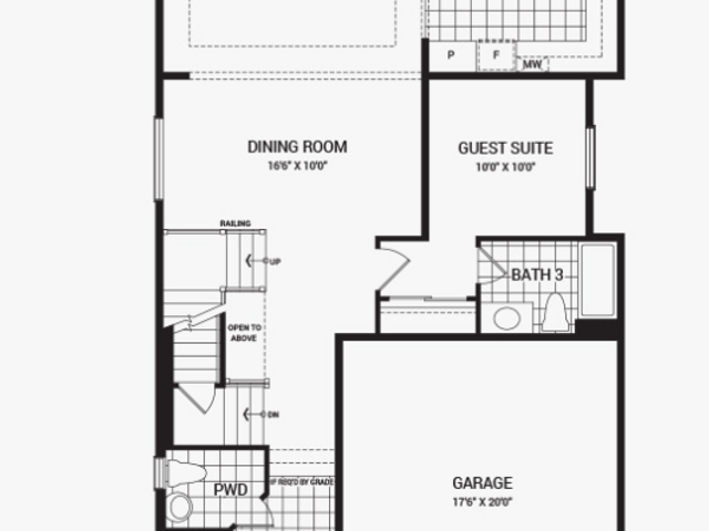 Waverley - 4 Bedroom W/Guest Suite (B)