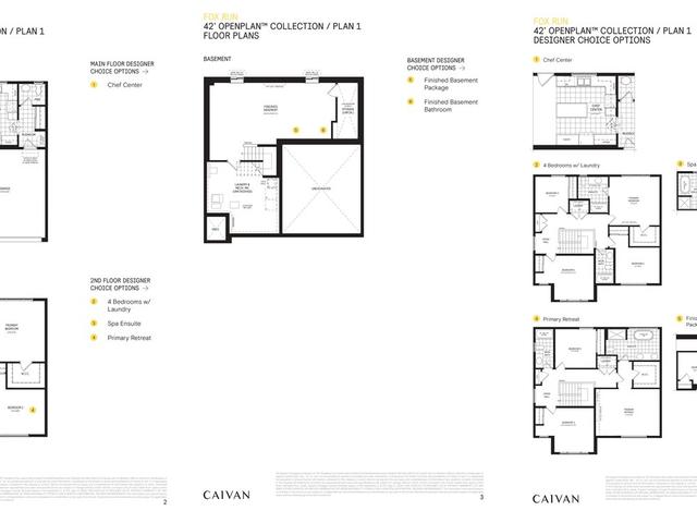 42’ Open Plan™ Collection - Plan 1 B1