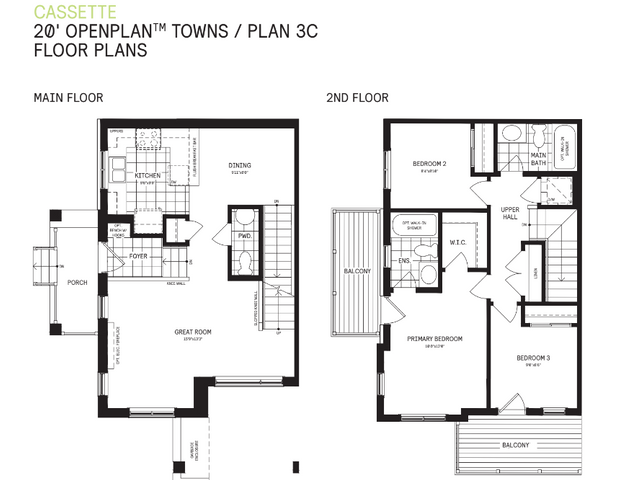 Lot 23.01 20’ OpenPlan Plan 3C (B1)