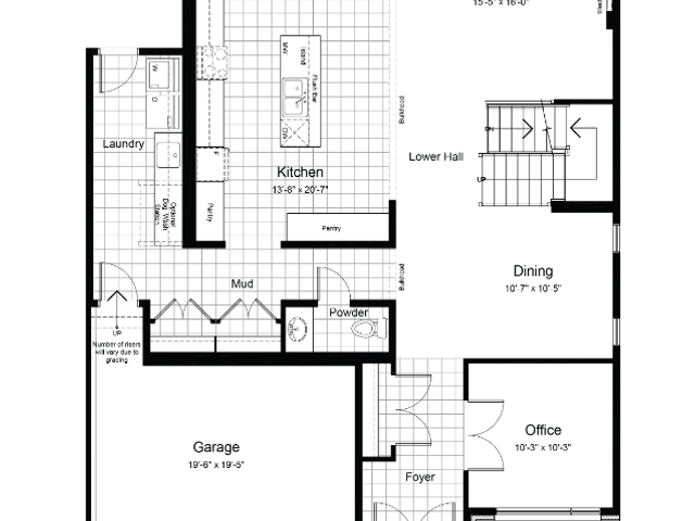 Muirfield - (Contemporary)