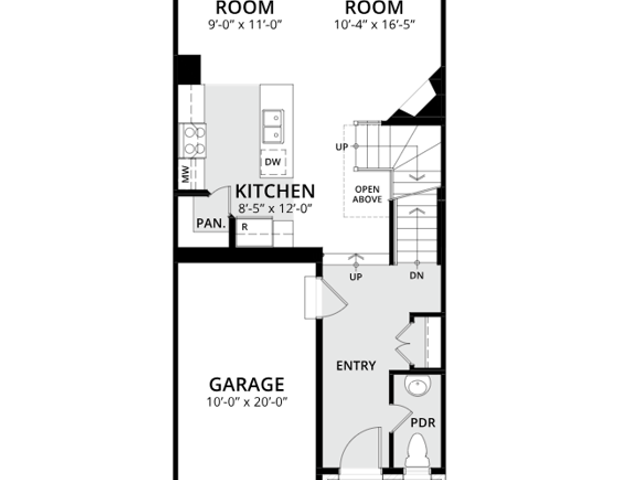 #946 Blk 107 - ABBEY INTERIOR UNIT
