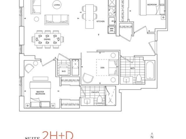 1001 - 2H+D