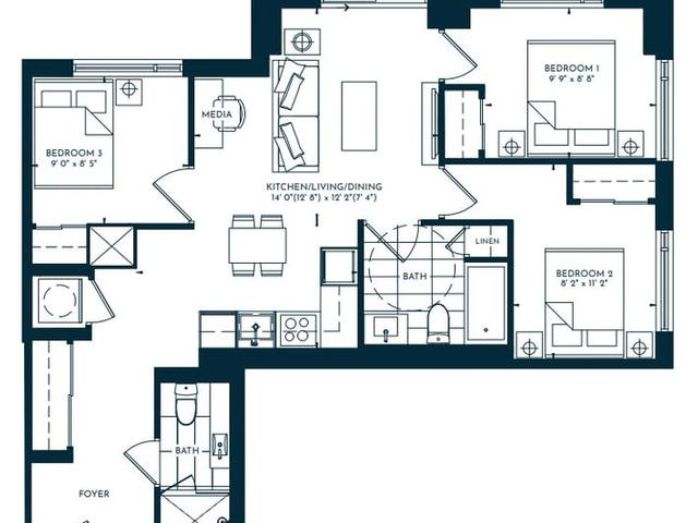 Suite 907 Tower 1