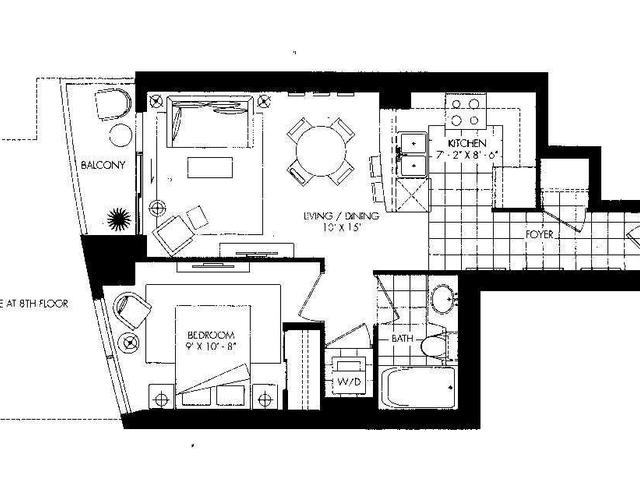 1507 - 215 Fort York Blvd