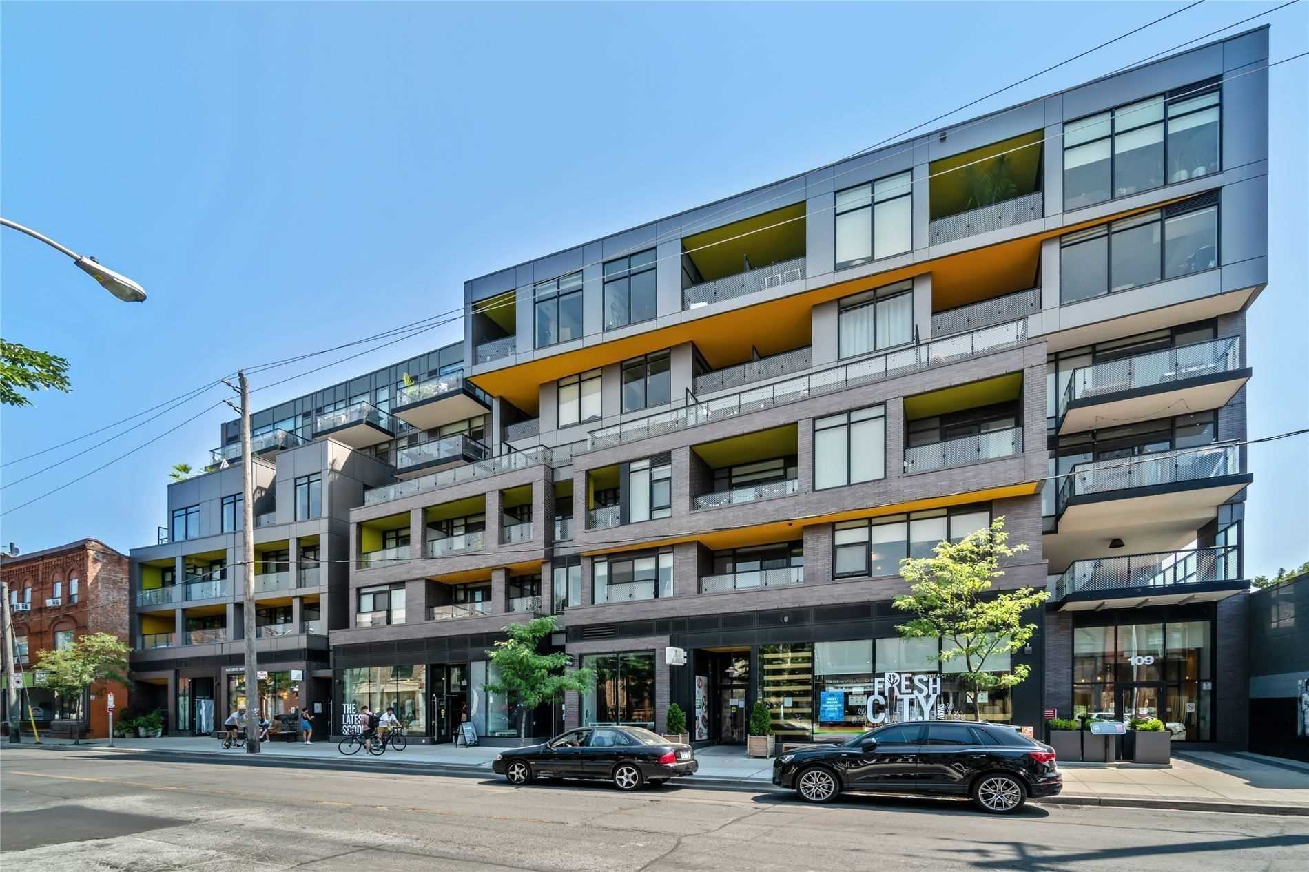 212 109 Ossington Ave, Toronto Sold, C4961330 MrLOFT.ca