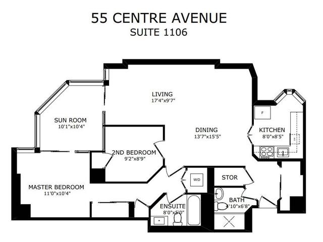 1106 - 55 Centre Ave
