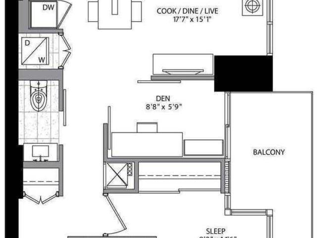 1105 - 5 St Joseph St