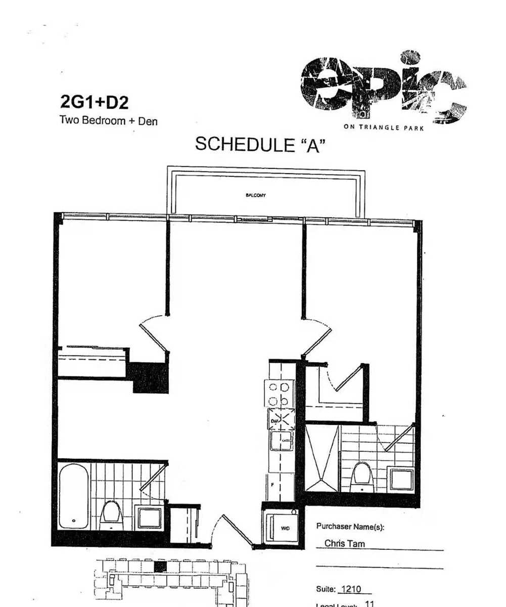 1210 68 Abell St, Toronto Leased,