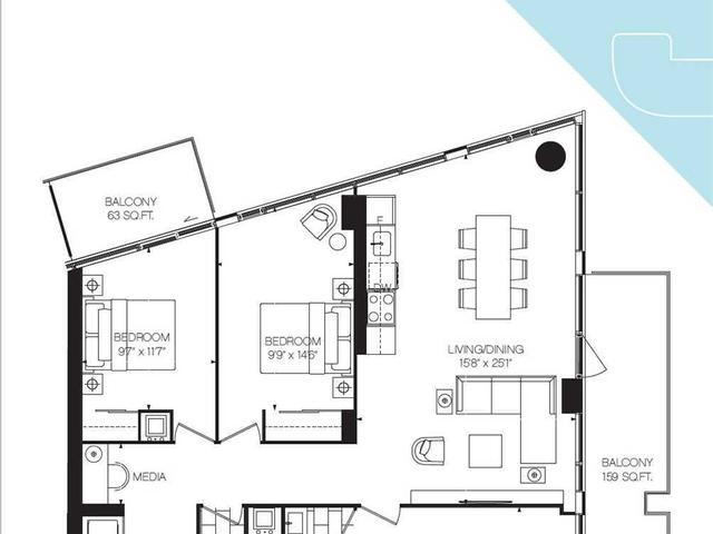 2607 - 75 The Esplanade Ave