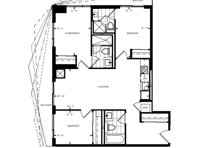 1701 - 117 Dundas St E