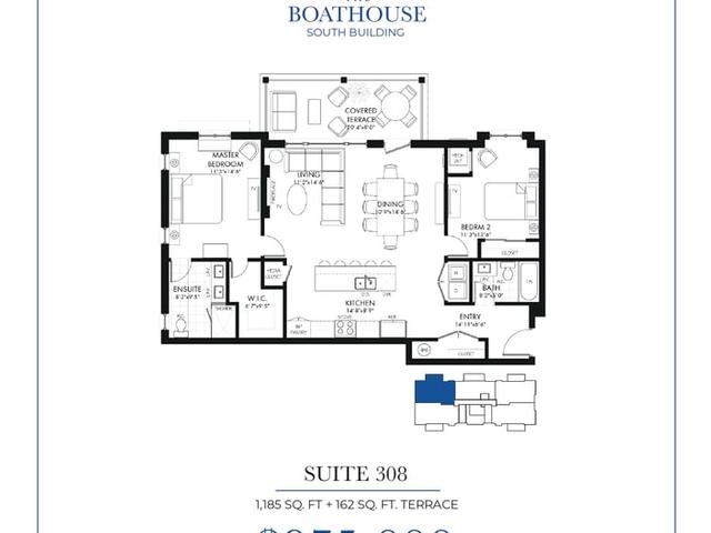 The Boathouse Suite 308 (South Building)