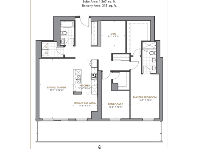 Residence 01 (Palatial Collection - 38th Floor)