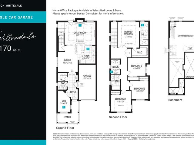The Willowdale - Elevation TA, EM, FR, MO