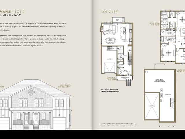 The Maple - Lot 8 Left