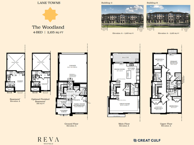 The Woodland BKRL3 - (20’ LANE)