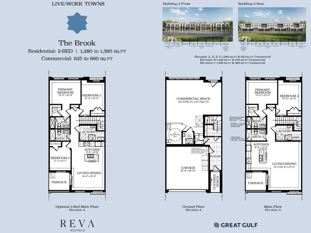 The Brook BKLW4 - (24’ Live Work)