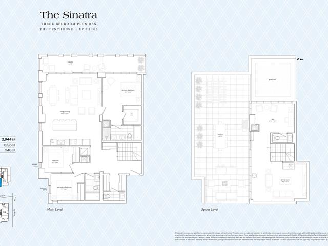 The Sinatra (Penthouse and Lower Penthouse Suites)