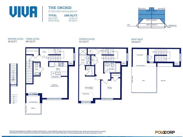 The Orchid End Unit Upper